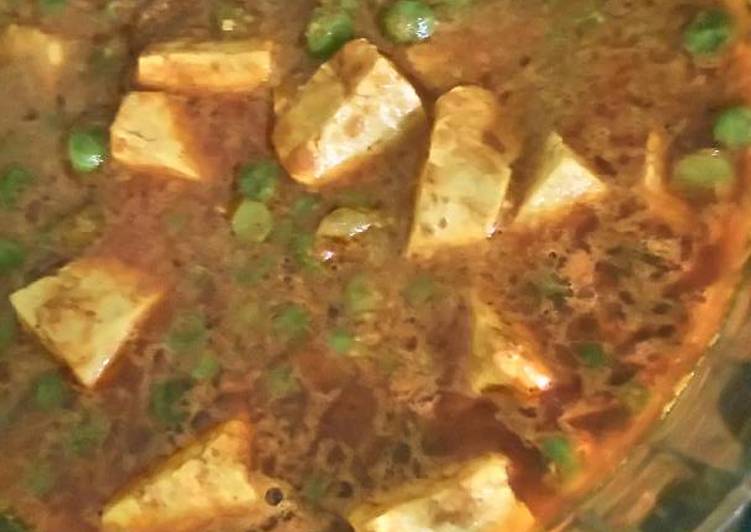 Easiest Way to Prepare Quick Matar paneer vegetable