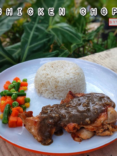 Foto resep Chicken Chop with Blackpaper Sauce #GA.B ~ Week 33