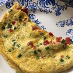 A picture of Omelette Masala.