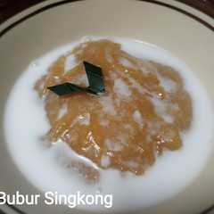 A picture of Bubur singkong.