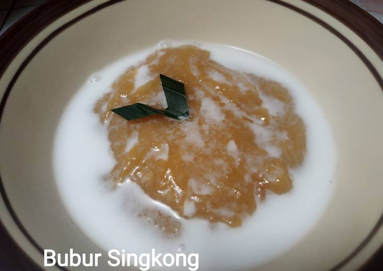 Resep: Bubur singkong Untuk Jualan