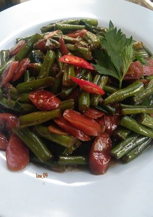 Foto resep 87. Tumis Buncis dengan Sosis