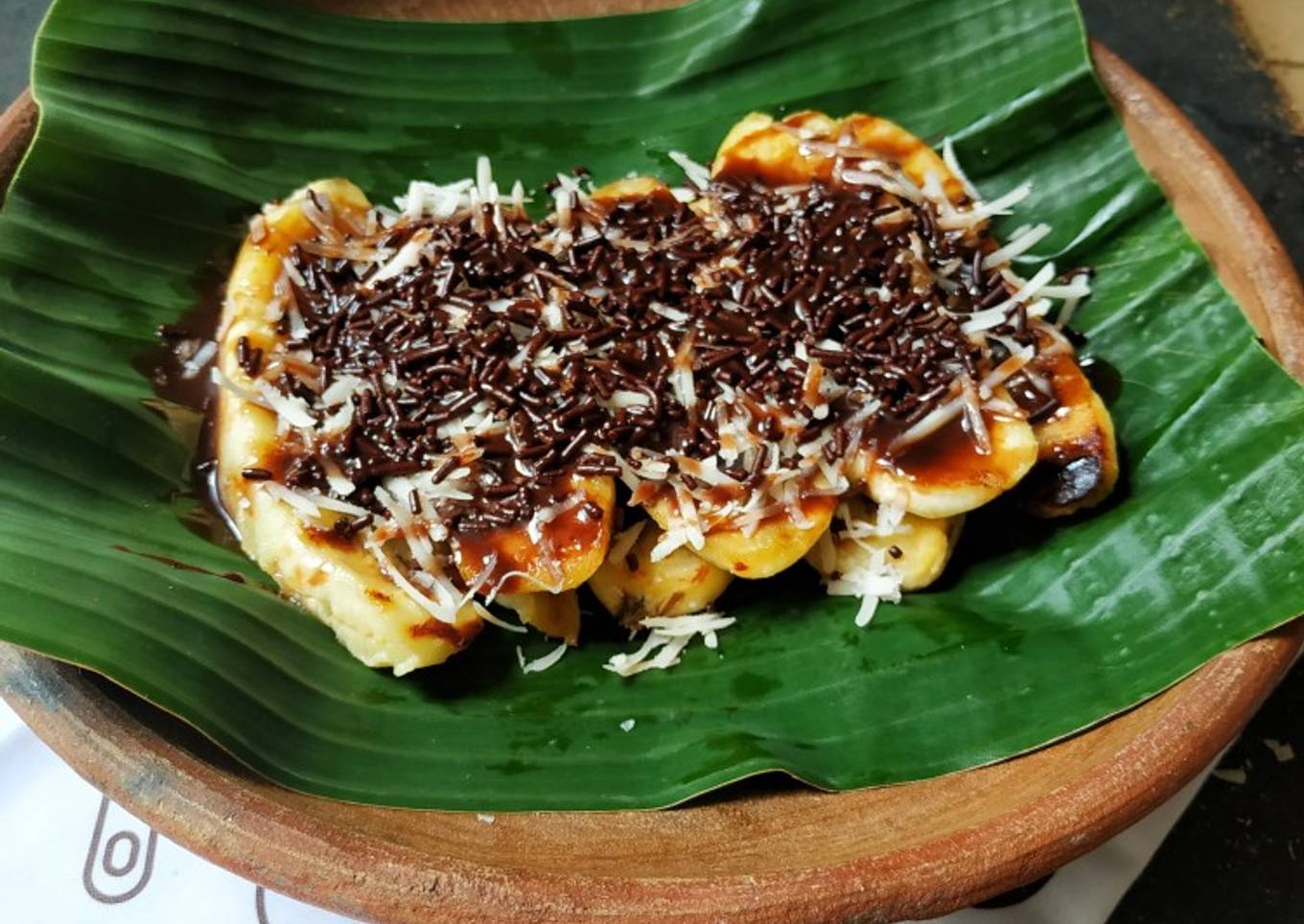 Pisang Bakar Susu Keju