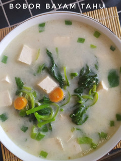 Foto resep Bobor Bayam Tahu