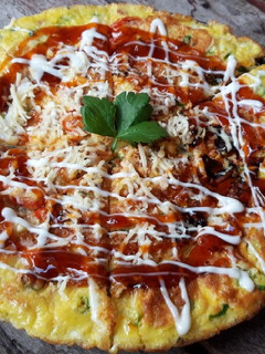 Foto resep Omelette pizza