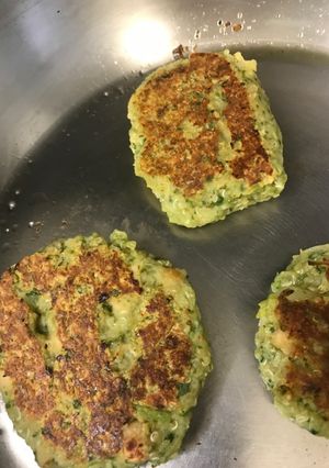 A picture of Chickpea Burgers.