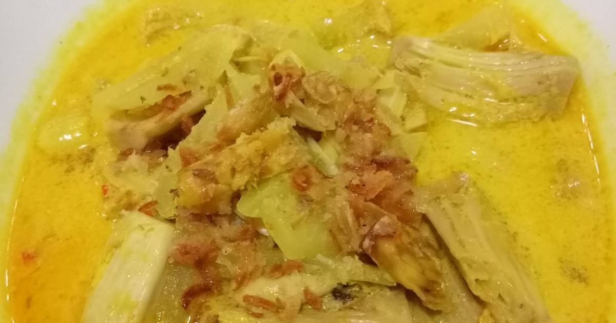 Resep Sayur nangka praktis oleh Ariyanti Diakbar - Cookpad