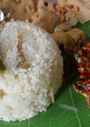 Foto resep Nasi liwet (ricecooker)