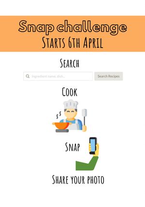 A picture of Snap challenge.