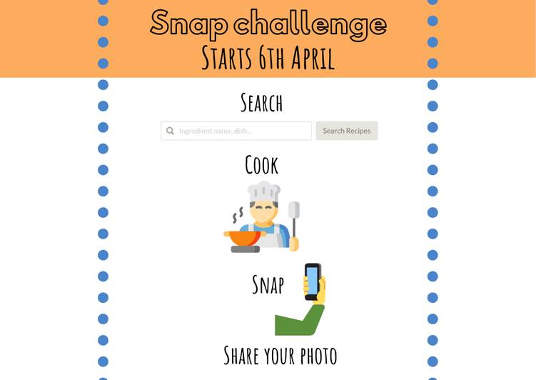 How to Prepare Speedy Snap challenge