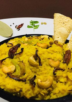 A picture of Hyderabadi Khichadi.