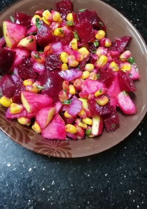 صورة لوصفة سلطة البنجر