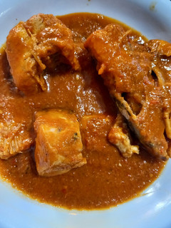 A picture of Fish stew.
