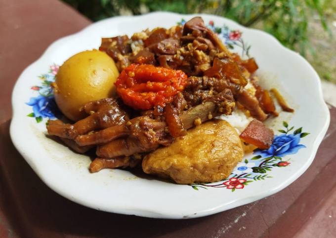Resep: Gudeg Jogja Presto Bahan Sederhana