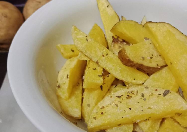 Kentang Goreng - Potato Wedges