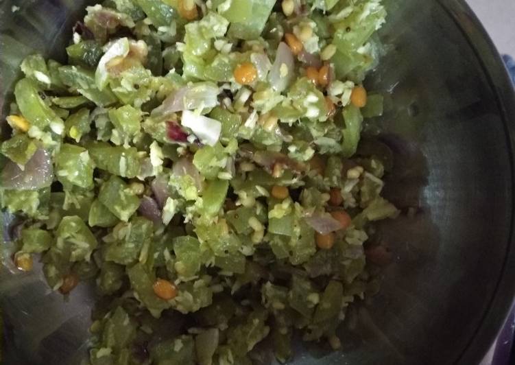 Bottle gourd stir fry