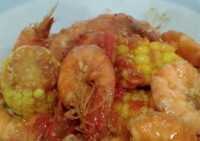 Udang Balado Saus Tiram