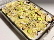 A picture of marie biscuit no bake