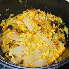 白菜滷 Stewed Chinese cabbage A picture of 白菜滷 Stewed Chinese cabbage.