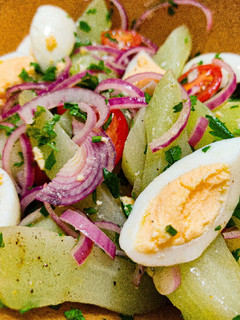 Foto de Salada de chuchu com ovo