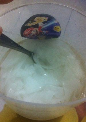 Foto resep Es kelapa muda kw, segerr #BikinRamadhanBerkesan #PekanInspirasi