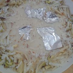 A picture of Creamy kheer recipe.