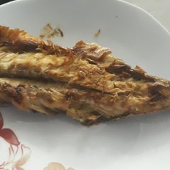 Oven grilled fish A picture of Oven grilled fish.