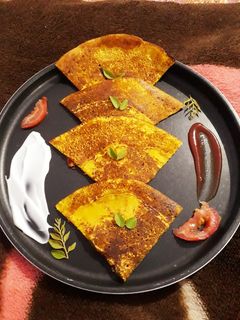 बेसन का चीला (Besan ka cheela recipe in Hindi) रेसिपी मुख्य फोटो