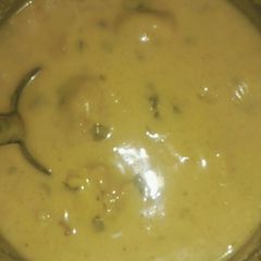 A picture of Kadi pakodi.