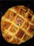خبز بالثوم والجبن 🍞🧀