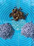 Mie bunga telang homemade