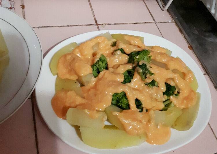 Brokoli Kentang Keju
