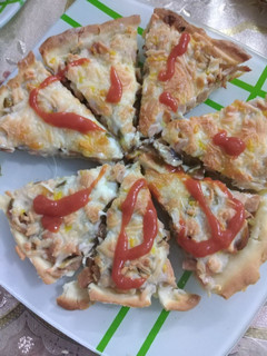 عکسی از دستور پیتزا جان