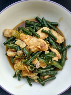 Foto resep Tumis Tauco Kacang Panjang dan Ayam