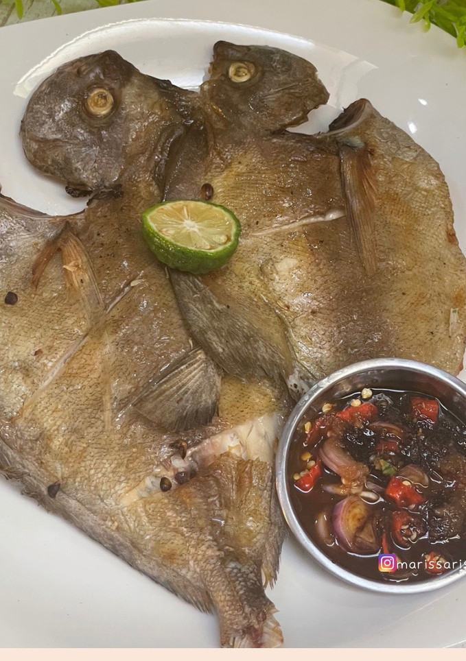 Foto resep Bawal Bakar Polos (airfryer)