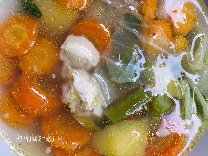 Langkah Mudah untuk Menyiapkan Resep Sayur sop (bumbu halus tumis) yang  Bikin Ketagihan Anti Ribet, Lezat Sekali