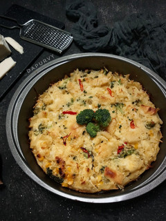 Foto resep Baked POTATO BROCCOLI and CORN
