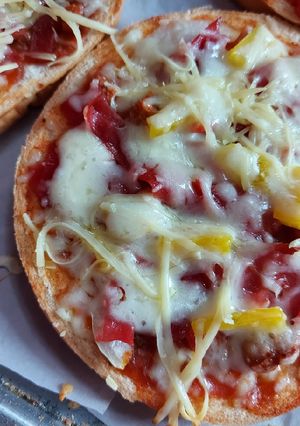 Foto resep Pizza roti tawar 5 menit