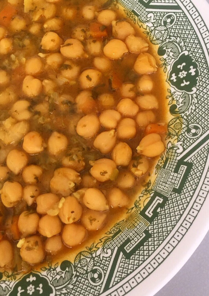 Una foto de Potaje de garbanzos