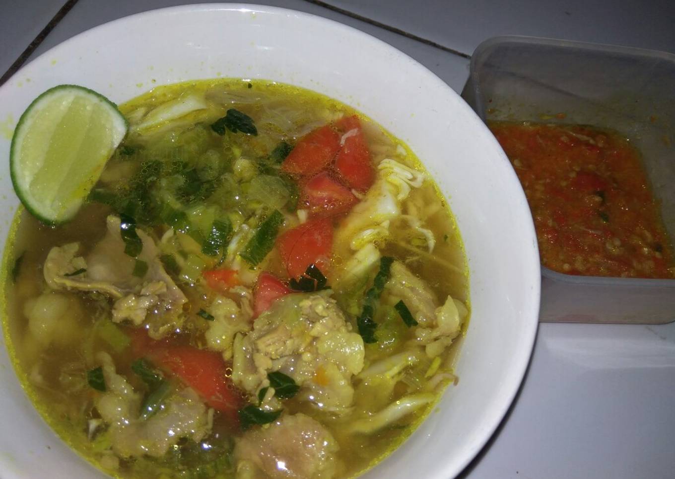 Soto daging kuah bening
