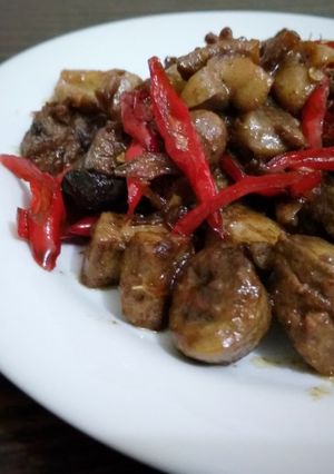 Foto resep Oseng Ati Ampela Kecap