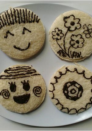 Foto resep Roti Tawar Isi Bergambar