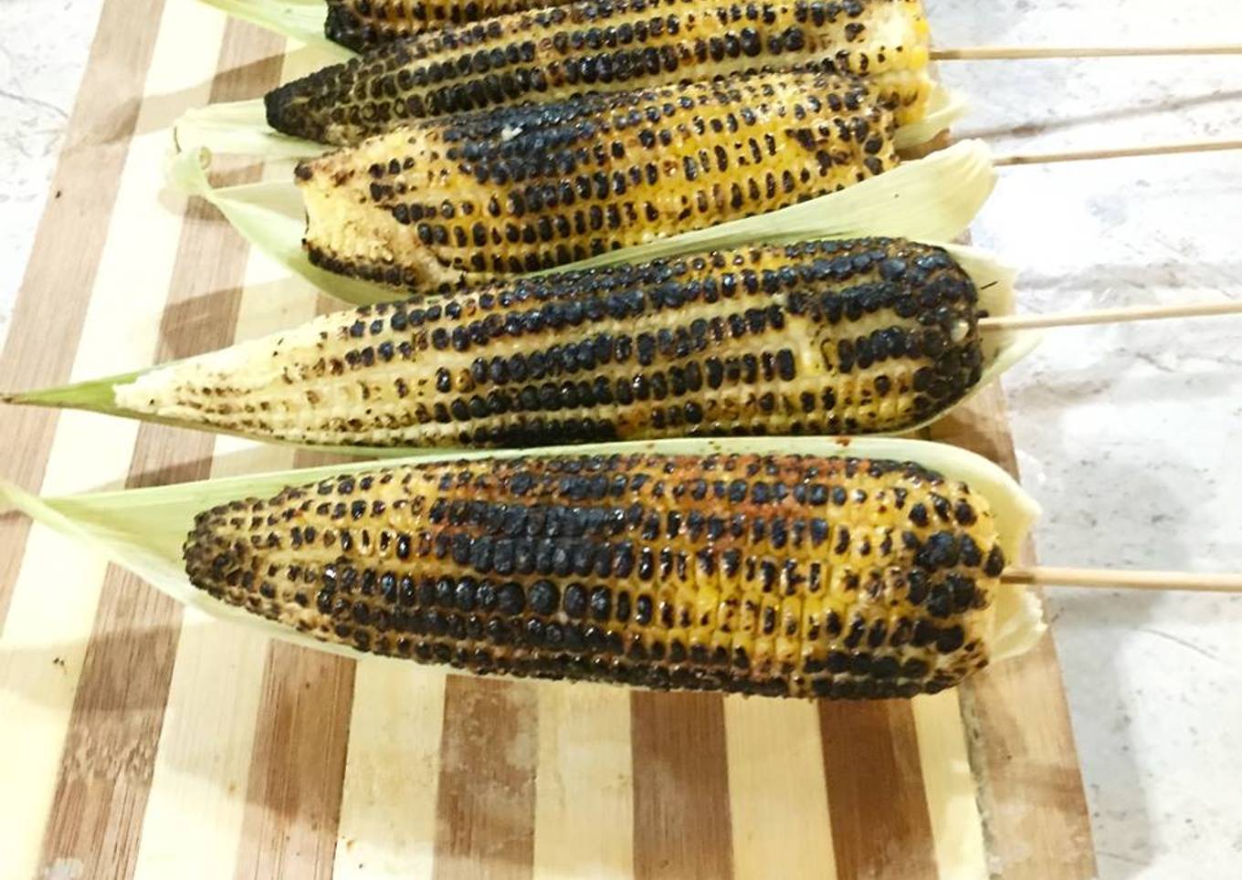 100% local - Roast Corn and Sweet Potato Pie