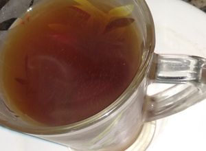 Una foto de Infusión de manzanilla; naranja e hibiscus ( dolores menstruales