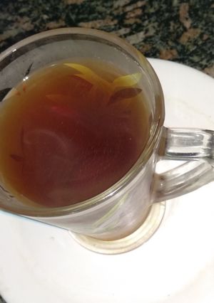 Una foto de Infusión de manzanilla; naranja e hibiscus ( dolores menstruales