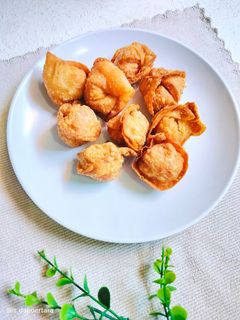 Foto resep Pangsit Goreng ayam Udang