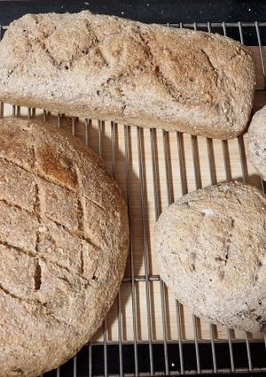 Foto principal de Pan de nueces - harina integral de fuerza
