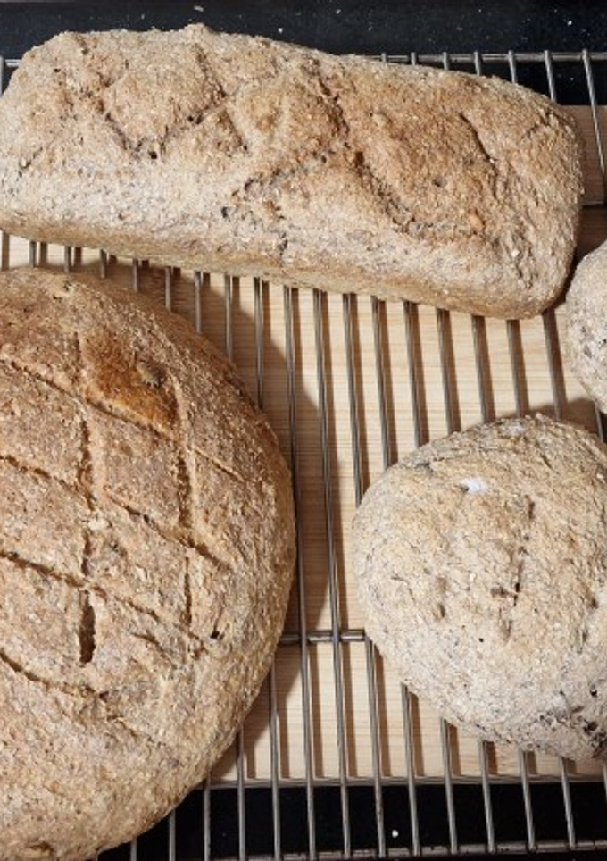 Una foto de Pan de nueces - harina integral de fuerza