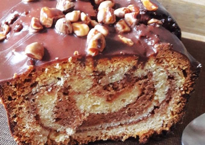 Marbrés chocolat vanille façon Doonuts de Michel - Recette i-Cook'in