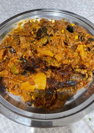 صورة لوصفة قرصان في قدر الضغط الكهربائي